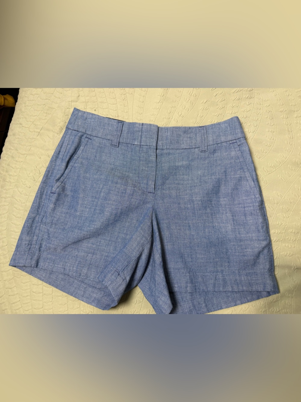 J. Crew Light Chambray Blue Women's Tailored Shorts 00